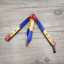 Carregar imagem no visualizador da galeria, KNIFE DE TREINO BORBOLETA